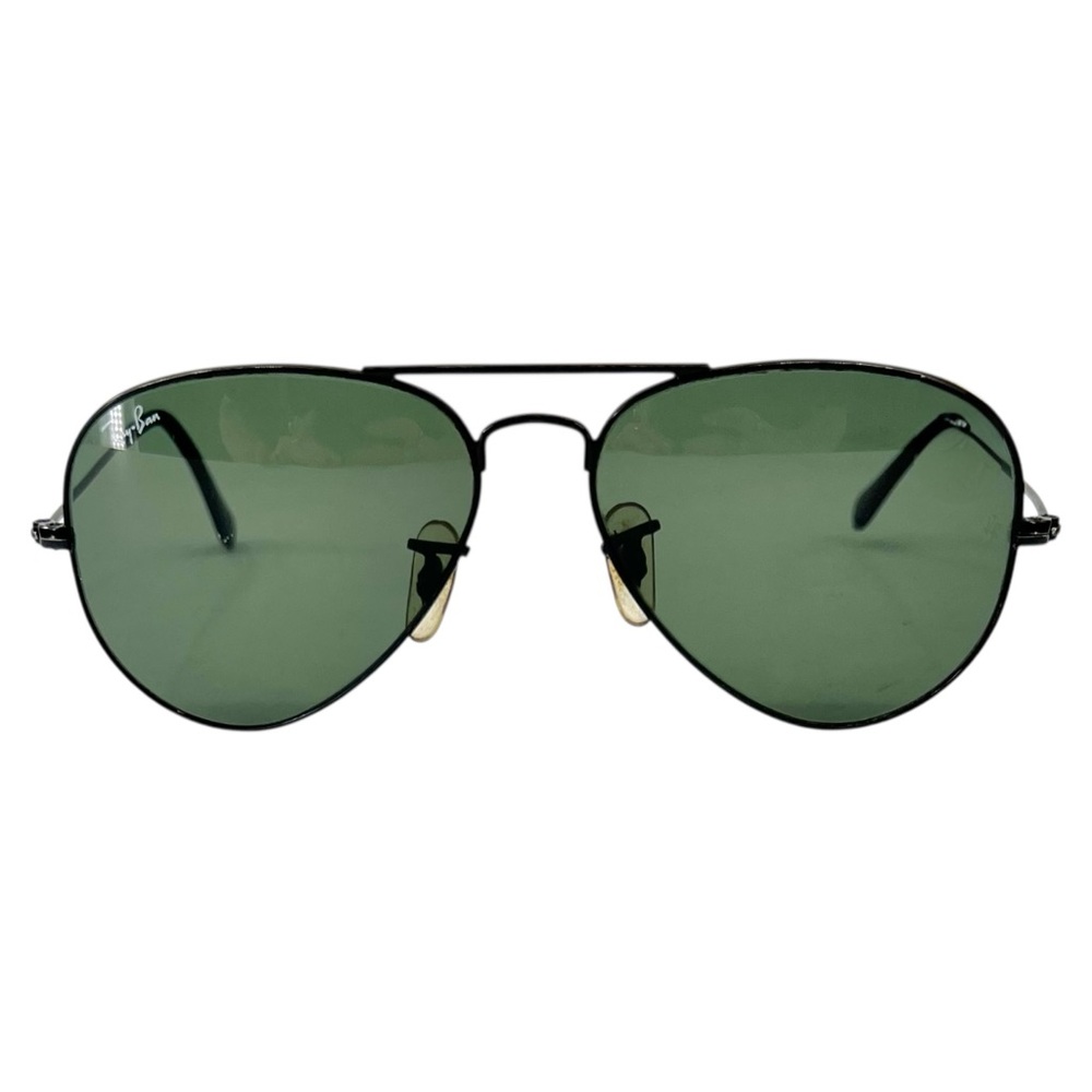 Vintage Ray-Ban Black Classic Aviator Sunglasses
